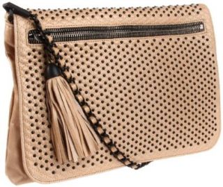 Rebecca Minkoff Large Racy Clutch,Buff,One Size Shoes
