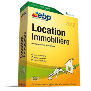 LOGICIEL BUREAUTIQUE EBP Location Immobilière 2012 version 50 Lots