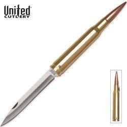 United Cutlery .50 Cal. Bullet Folding Knife Sports