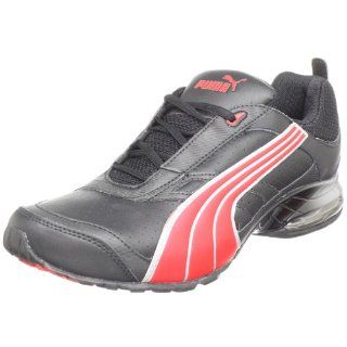 Inertia NL Sneaker,Black/High Risk Red/PUMA Silver,9 D(M) US Shoes