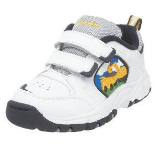 Day Hook And Loop Athletic Shoe,White/Navy,6 XW US Toddler: Shoes
