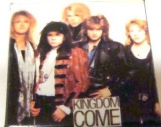 Kingdom Come~ Kingdom Come Button~ Rare Authentic Vintage