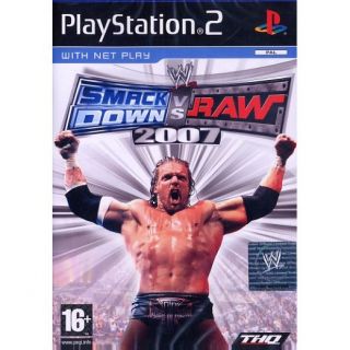 VS RAW 2007 / PS2   Achat / Vente PLAYSTATION 2 SMACK DOWN VS RAW 2007