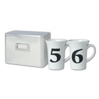 Boîte en métal contenant 2 mugs 5 & 6   Achat / Vente BOL   MUG