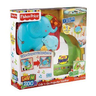 Fisher Price Luv U Zoo Crib N Go Projector Soother: Baby