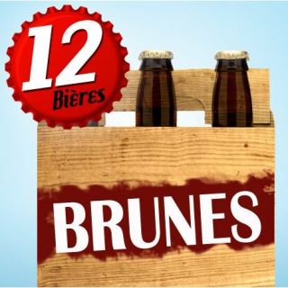 12 Bières Brunes Gauloise, Kastell, Maresdsous   Achat / Vente BIERE