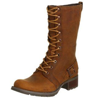  Timberland Womens Charles Street Lace Mid calf Boot,Tan,9 M Shoes