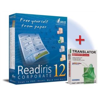 Readiris Corporate 12 PC Full + PROMPT Personal 8.0 Translator OFFERT