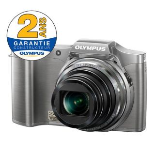 Appareil photo compact OLYMPUS SZ14 Silver   14 MP   Zoom optique 24x