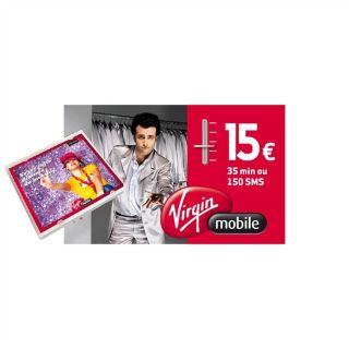 Carte Sim prépayée Virgin Mobile + Recharge de 15   Achat / Vente