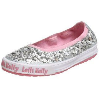 Kid Kenzia Ballet Flat,Silver,34 EU (US Little Kid 3 3.5 M) Shoes