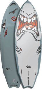 Santa Cruz Gdeck Rob Shark 510 Gray Wing Swallow