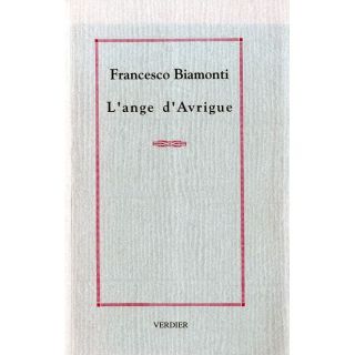 ange davrigue   Achat / Vente livre Francesco Biamonti pas cher
