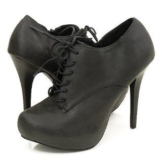 Qupid Miwa36 Ankle Boots Black Shoes