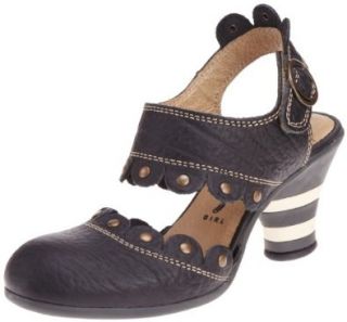 London Womens Pint Slingback Sandal,Black Pitti,37 EU/6 M US: Shoes