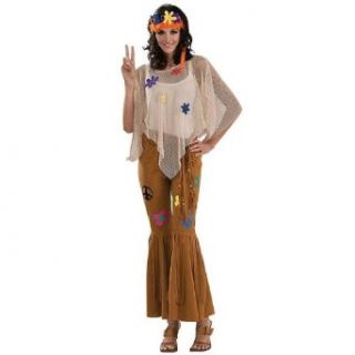 Adult Flower Child Hippie Costume Clothing