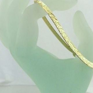 Bracelet Plaqué Or Miroir 19 cm 5 mm   Achat / Vente BRACELET