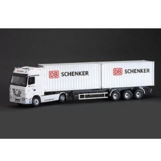 Actros with 2 x 20 containers trailer Schenker   Achat / Vente MODELE