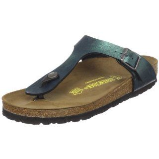 : Birkenstock Womens Gizeh Thong Sandal,Emerald Isle,38 M EU: Shoes