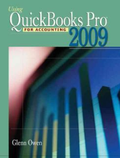 Using Quickbooks Pro 2009 for Accounting (PACKAGE)