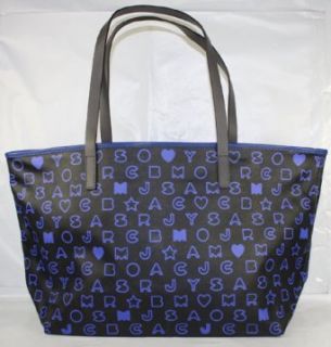 Marc Jacobs EZ T Tote Womens Handbag Graphite Multi