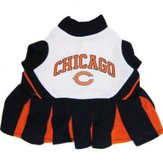 Chicago Bears Dog Cheerleader Uniform Clothing