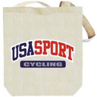 Canvas Tote Bag Beige  USA SPORT Cycling  Sports