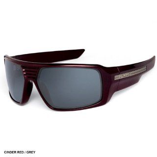  Fox Racing Sunglasses The Study Cinder Red/Grey (42 207): Shoes