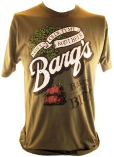 Barqs Root Beer Mens T Shirt   Barqs Logo on Gray (coca