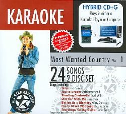 Various   Most Wanted Country W/ Karaoke Edge Today $13.74