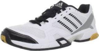 Volleyball Shoe,Running White/Black/Metallic Silver,8 M US Shoes
