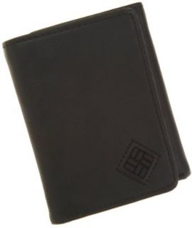 Columbia Mens Tri Fold Wallet,Black,One Size Clothing