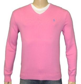 Polo Ralph Lauren Mens Pima Cotton V neck Sweater Medium