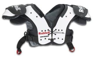 Riddell Warrior IIx Youth Football Shoulder Pads: Sports