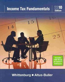 Income Tax Fundamentals 2010 + Taxcut Tax Cd rom (PACKAGE)