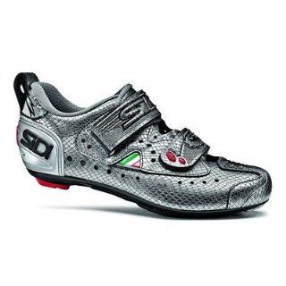 2011 T2 Carbon Womens Road Cycling Shoes   Silver Mamba (43) Shoes