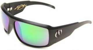 Sunglasses,Matte Black Frame/Grey Green Chrome Lens,one size: Shoes