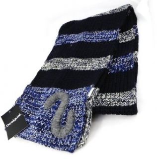 Baroque scarf Desigual blue black. Clothing