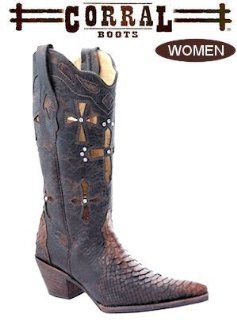 Corral Boots Musgo Python Cross C2123 Shoes