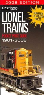 Greenberg`s Guides Lionel Trains 2008 Pocket Price Guide