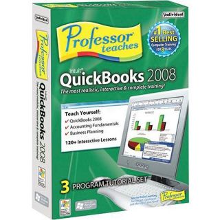 PC Professor Teaches Quickbooks 2008 Software