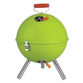 Carbon Steel Lime Green Metro Grill BBQ