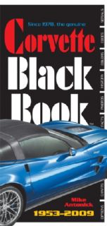 Corvette Black Book 1953 2009 (Paperback)