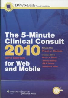 The 5 minute Clinical Consult 2010 (CD ROM)