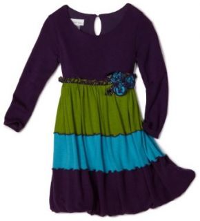 Bonnie Jean Girls 2 6x Knit Bubble Dress, Multi, 2T