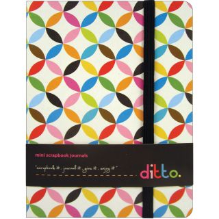 Ditto Mini Scrapbook Journal 2/Pkg Black & White Multi Today $10.49