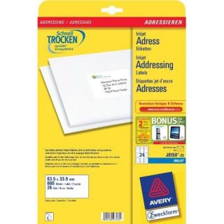 Avery   J8159 25   Boîte de 600 étiquettes adres…   Achat / Vente