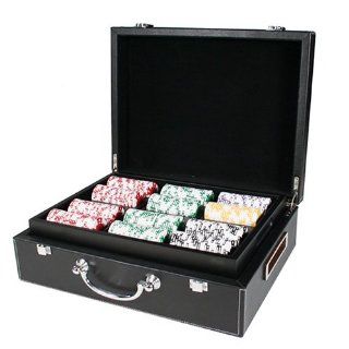 Red Star WLX 5111M 500 Piece Clay Poker Chip Set in