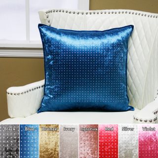 Checker Rhinestone Stud Velvet Pillow 19 x 19 (Set of 2) Today $59.99