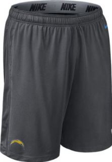 Nike San Diego Chargers Fly Gray Performance Shorts (L